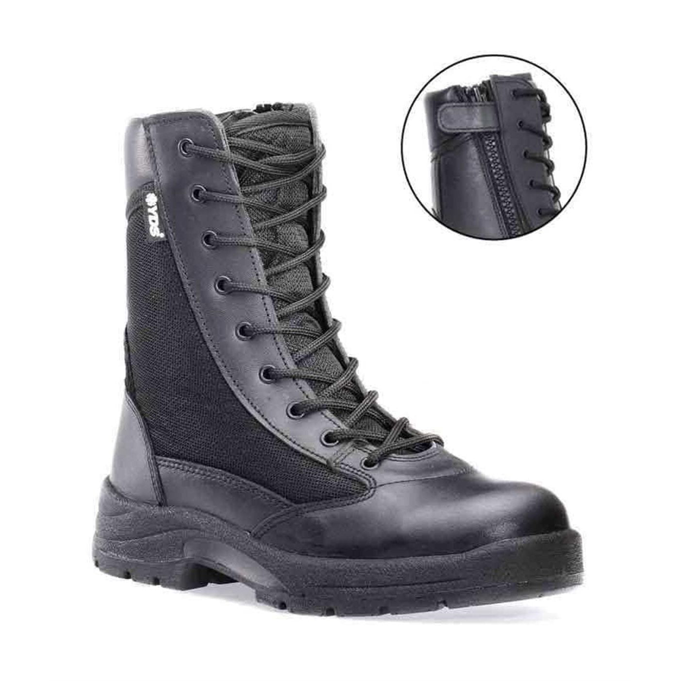 Hakiki Deri ML 100 C Fermuarlı Yazlık Askeri Bot - FAGİ SHOP
