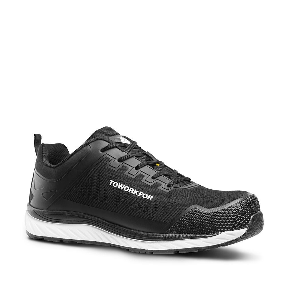 Toworkfor Super Set Black S1P Elektrikçi Ayakkabısı Kompozit Burunlu - FAGİ SHOP